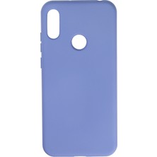 Happycase Huawei Y6 2019 Kılıf Nano Içi Kadife  Silikon - Lila