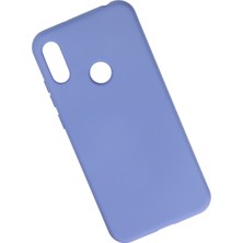 Happycase Huawei Y6 2019 Kılıf Nano Içi Kadife  Silikon - Lila