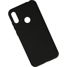 Happycase Huawei Y6 2019 Kılıf Nano Içi Kadife  Silikon - Siyah