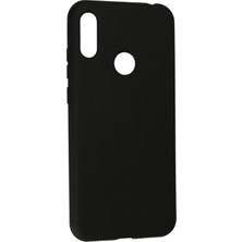 Happycase Huawei Y6 2019 Kılıf Nano Içi Kadife  Silikon - Siyah