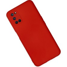 Happycase Oppo A72 Kılıf Nano Içi Kadife  Silikon - Kırmızı