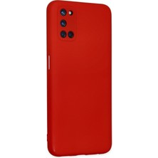 Happycase Oppo A72 Kılıf Nano Içi Kadife  Silikon - Kırmızı