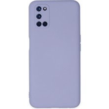 Happycase Oppo A72 Kılıf Nano Içi Kadife  Silikon - Lila