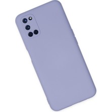 Happycase Oppo A72 Kılıf Nano Içi Kadife  Silikon - Lila