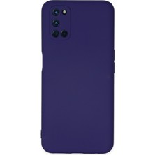 Happycase Oppo A72 Kılıf Nano Içi Kadife  Silikon - Mor