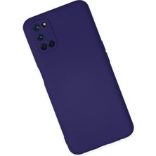 Happycase Oppo A72 Kılıf Nano Içi Kadife  Silikon - Mor