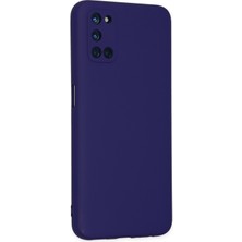 Happycase Oppo A72 Kılıf Nano Içi Kadife  Silikon - Mor