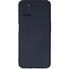 Happycase Oppo A72 Kılıf Nano Içi Kadife  Silikon - Lacivert