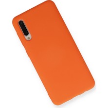 Happycase Samsung Galaxy A30S Kılıf Nano Içi Kadife  Silikon - Gri