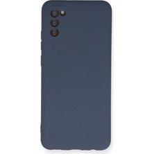 Happycase Samsung Galaxy A02S Kılıf Nano Içi Kadife  Silikon - Gri