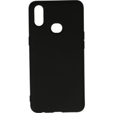 Happycase Samsung Galaxy A10S Kılıf Nano Içi Kadife  Silikon - Siyah