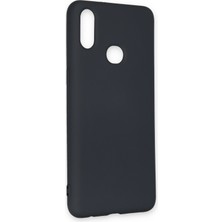 Happycase Samsung Galaxy A10S Kılıf Nano Içi Kadife  Silikon - Lacivert