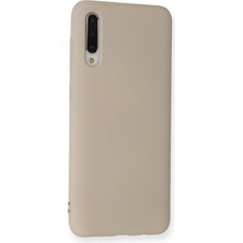 Happycase Samsung Galaxy A50S Kılıf Nano Içi Kadife  Silikon - Bej