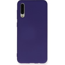 Happycase Samsung Galaxy A30S Kılıf Nano Içi Kadife  Silikon - Mor