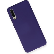 Happycase Samsung Galaxy A30S Kılıf Nano Içi Kadife  Silikon - Mor