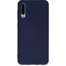 Happycase Samsung Galaxy A50S Kılıf Nano Içi Kadife  Silikon - Koyu Gri