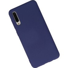 Happycase A30S Kılıf Nano Içi Kadife  Silikon - Lacivert