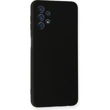 Happycase Samsung Galaxy A52 Kılıf Nano Içi Kadife  Silikon - Siyah