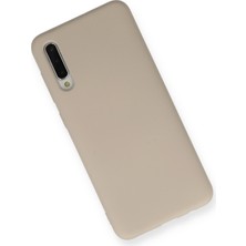 Happycase Samsung Galaxy A30S Kılıf Nano Içi Kadife  Silikon - Bej