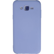 Happycase Samsung Galaxy J7 Kılıf Nano Içi Kadife  Silikon - Lila