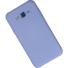 Happycase Samsung Galaxy J7 Kılıf Nano Içi Kadife  Silikon - Lila