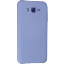 Happycase Samsung Galaxy J7 Kılıf Nano Içi Kadife  Silikon - Lila