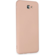 Happycase Samsung Galaxy J7 Prime Kılıf Nano Içi Kadife  Silikon - Pudra