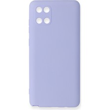 Happycase Samsung Galaxy A81 / Note 10 Lite Kılıf Nano Içi Kadife  Silikon - Lila