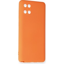 Happycase Samsung Galaxy A81 / Note 10 Lite Kılıf Nano Içi Kadife  Silikon - Turuncu