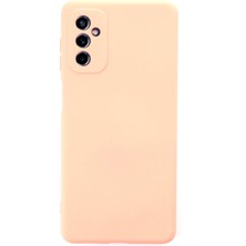 Happycase Samsung Galaxy M52 5g Kılıf Nano Içi Kadife  Silikon - Pudra