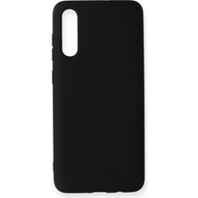 Happycase Samsung Galaxy A70 Kılıf Nano Içi Kadife  Silikon - Siyah