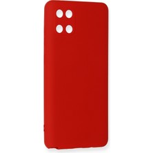 Happycase Samsung Galaxy A81 / Note 10 Lite Kılıf Nano Içi Kadife  Silikon - Kırmızı