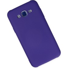 Happycase Samsung Galaxy J7 Kılıf Nano Içi Kadife  Silikon - Mor