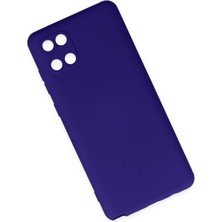 Happycase Samsung Galaxy A81 / Note 10 Lite Kılıf Nano Içi Kadife  Silikon - Mor