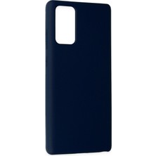 Happycase Note 20 Kılıf Nano Içi Kadife  Silikon - Lacivert