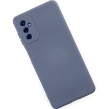 Happycase Samsung Galaxy M52 5g Kılıf Nano Içi Kadife  Silikon - Gri