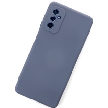 Happycase Samsung Galaxy M52 5g Kılıf Nano Içi Kadife  Silikon - Gri