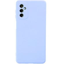 Happycase Samsung Galaxy M52 5g Kılıf Nano Içi Kadife  Silikon - Lila