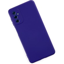 Happycase Samsung Galaxy M52 5g Kılıf Nano Içi Kadife  Silikon - Mor