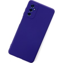 Happycase Samsung Galaxy M52 5g Kılıf Nano Içi Kadife  Silikon - Mor