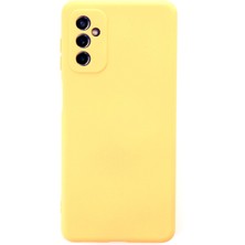 Happycase M52 5g Kılıf Nano Içi Kadife  Silikon - Sarı