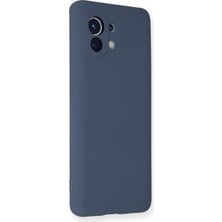 Happycase Xiaomi Mi 11 Kılıf Nano Içi Kadife  Silikon - Gri