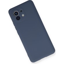 Happycase Xiaomi Mi 11 Kılıf Nano Içi Kadife  Silikon - Gri