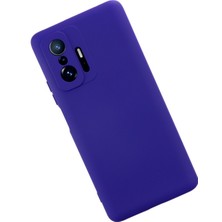 Happycase Xiaomi Mi 11T Kılıf Nano Içi Kadife  Silikon - Mor