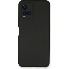 Happycase Vivo Y21S Kılıf Nano Içi Kadife  Silikon - Siyah