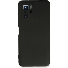 Happycase Xiaomi Poco X3 Gt Kılıf Nano Içi Kadife  Silikon - Siyah