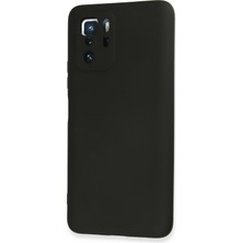 Happycase Xiaomi Poco X3 Gt Kılıf Nano Içi Kadife  Silikon - Siyah