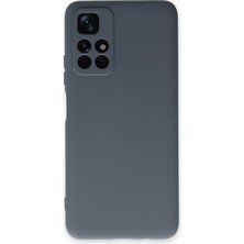 Happycase Xiaomi Poco M4 Pro 5g Kılıf Nano Içi Kadife  Silikon - Gri