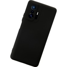 Happycase Xiaomi Mi 11T Kılıf Nano Içi Kadife  Silikon - Siyah