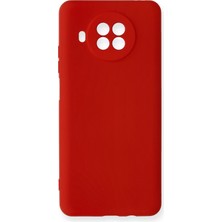 Happycase Xiaomi Mi 10T Lite Kılıf Nano Içi Kadife  Silikon - Kırmızı